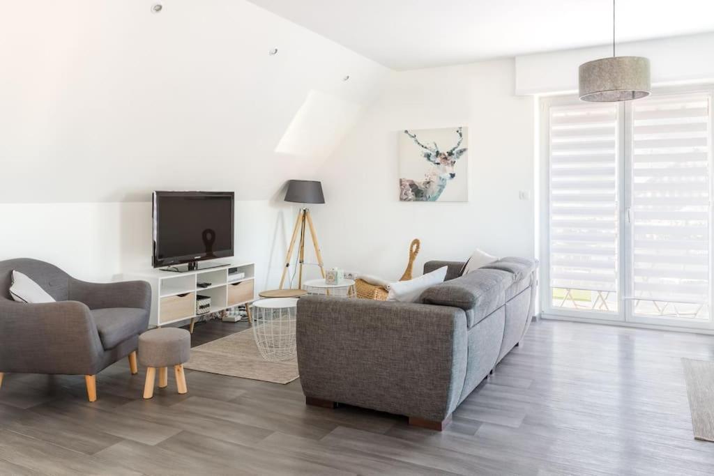 Appartement Climatise 70 M2, Proximite De Colmar Sainte-Croix-en-Plaine Exteriör bild